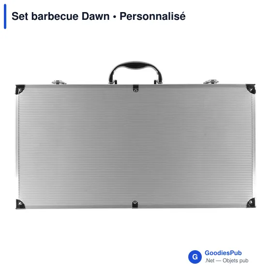 Set barbecue personnalisable avec logo - Set barbecue Dawn - Image 1