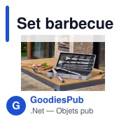 Set barbecue personnalisable avec logo - Set barbecue Dawn - Miniature 6