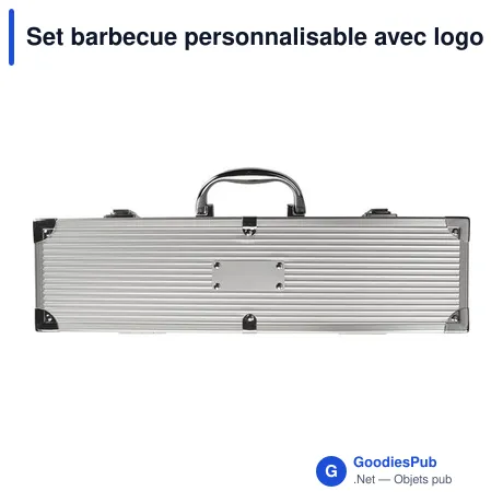 Set barbecue personnalisable avec logo - Jennifer