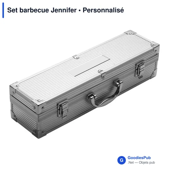 Set barbecue personnalisable avec logo - Jennifer - Image 3