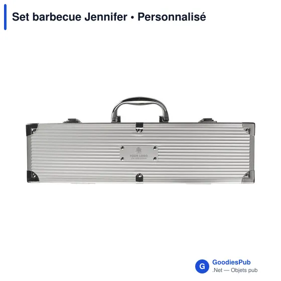 Set barbecue personnalisable avec logo - Jennifer - Image 5