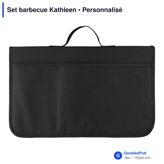 Set barbecue personnalisable avec logo - Set barbecue Kathleen - Image 1