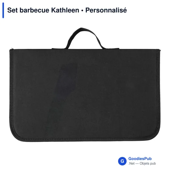 Set barbecue personnalisable avec logo - Set barbecue Kathleen - Image 10