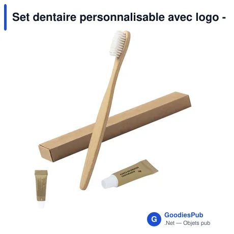 Set dentaire personnalisable avec logo - Set Blarix
