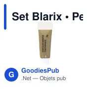 Set dentaire personnalisable avec logo - Set Blarix - Miniature 5