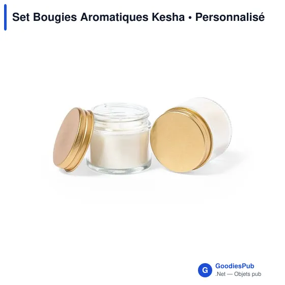 Set Bougies Aromatiques Kesha - Image 2