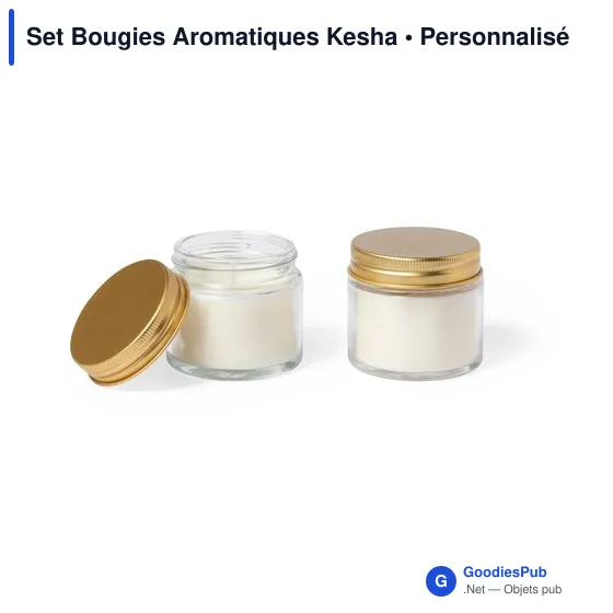 Set Bougies Aromatiques Kesha - Image 3