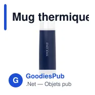 Mug thermique personnalisable avec logo - Set isotherme - Miniature 11