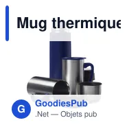 Mug thermique personnalisable avec logo - Set isotherme - Miniature 9