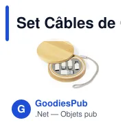Set Câbles de Charge Chaconix - Miniature 1