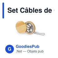 Set Câbles de Charge Chaconix - Miniature 3