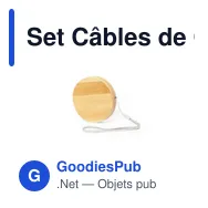 Set Câbles de Charge Chaconix - Miniature 5