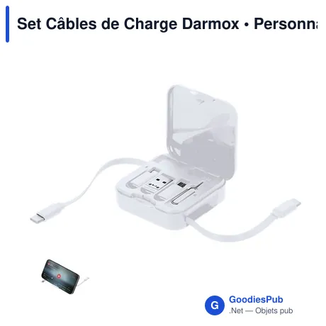 Set Câbles de Charge Darmox