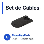 Set de Câbles de Charge Personnalisable Nebrex avec Logo - Miniature 4