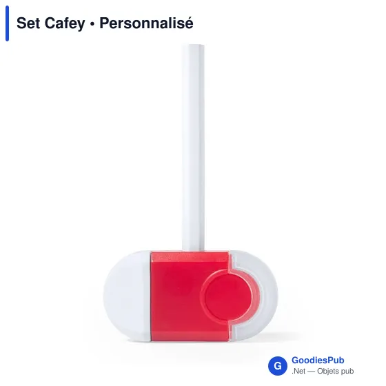 Set Cafey personnalisable avec logo - Taille-crayon multifonctions - Image 11