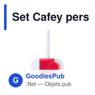 Set Cafey personnalisable avec logo - Taille-crayon multifonctions - Miniature 5