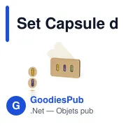 Set Capsule de Graine Nioxis - Miniature 1