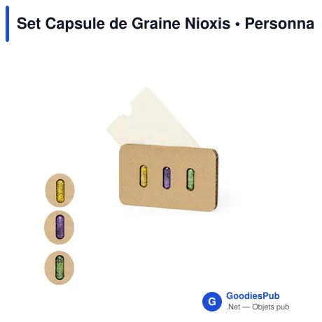 Set Capsule de Graine Nioxis