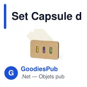 Set Capsule de Graine Nioxis - Miniature 2