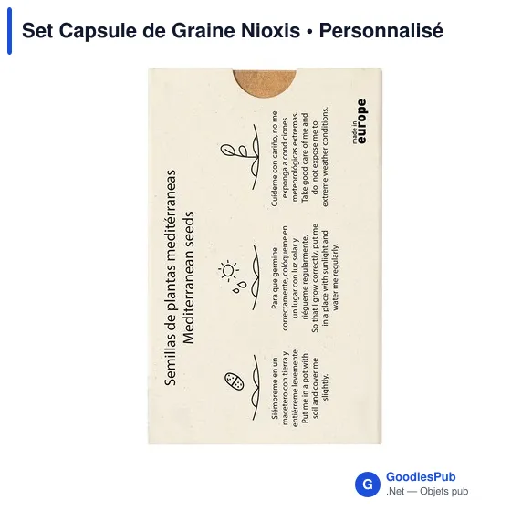 Set Capsule de Graine Nioxis - Image 4