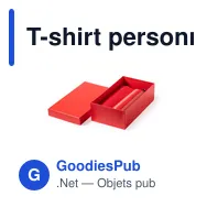 T-shirt personnalisable avec logo pour entreprise - modèle Lyra - Miniature 3