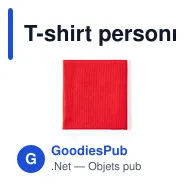 T-shirt personnalisable avec logo pour entreprise - modèle Lyra - Miniature 5