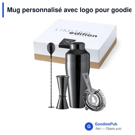 Mug personnalisé avec logo pour goodies entreprise