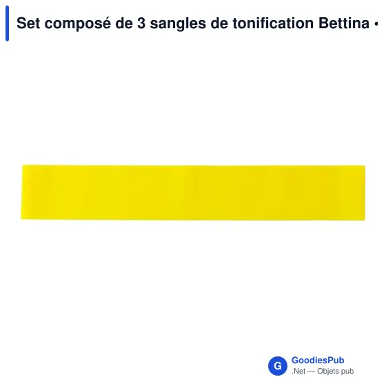 Sangles de tonification personnalisables Bettina avec logo - Image 4