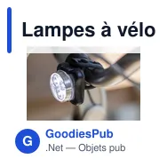 Lampes à vélo personnalisables avec logo - Set Elisabeth - Miniature 9