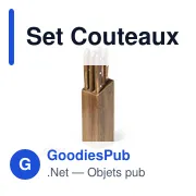 Set Couteaux Wheeler - Miniature 1