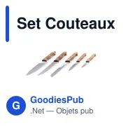 Set Couteaux Wheeler - Miniature 3
