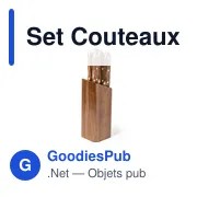 Set Couteaux Wheeler - Miniature 4