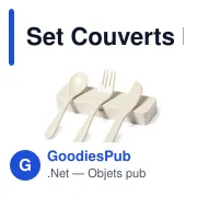 Set Couverts Dranel - Miniature 1