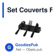 Set Couverts Florax - Miniature 1