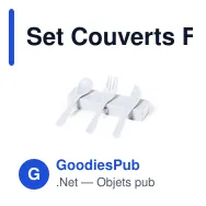 Set Couverts Florax - Miniature 7
