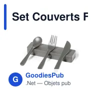 Set Couverts Florax - Miniature 8
