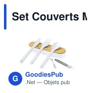 Set Couverts Milner - Miniature 1