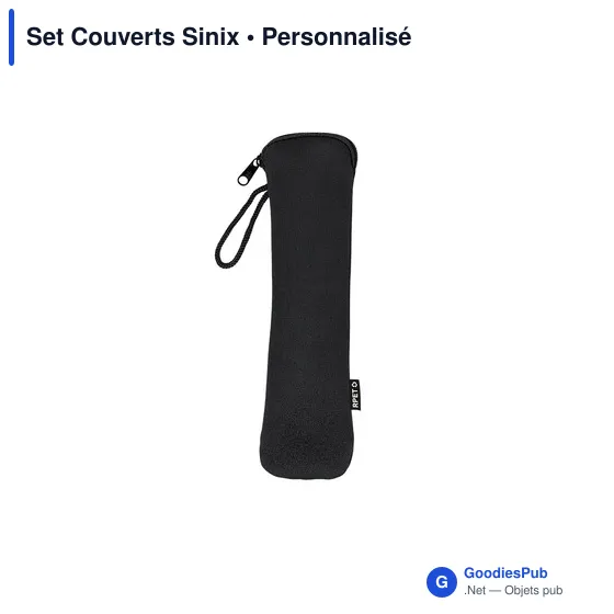 Ensemble de couverts personnalisable en acier inoxydable - Set Couvertsavec logo - Image 4