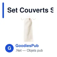 Set Couverts Socex - Miniature 2