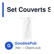 Set Couverts Socex - Miniature 3