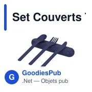 Set Couverts Toriah - Miniature 2