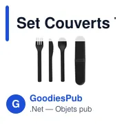 Set Couverts Toriah - Miniature 4