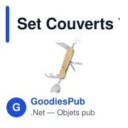 Set Couverts Vintar - Miniature 1