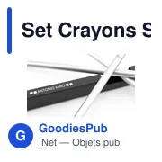 Set Crayons Sentel - Miniature 2