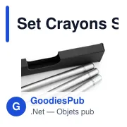 Set Crayons Sentel - Miniature 3