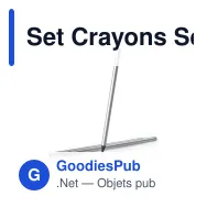 Set Crayons Sentel - Miniature 5