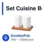 Set Cuisine Bekox personnalisable avec logo pour entreprises - Miniature 2