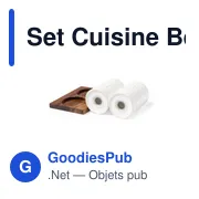 Set Cuisine Bekox personnalisable avec logo pour entreprises - Miniature 3