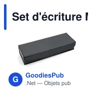 Set d'écriture Mauro Conti, stylo bille et stylo roller | Wirr - Miniature 2