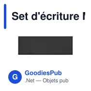 Set d'écriture Mauro Conti, stylo bille et stylo roller | Wirr - Miniature 3